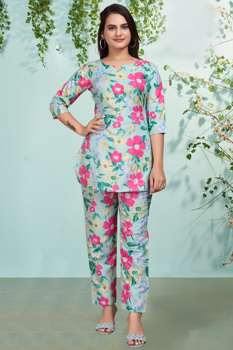 AASTHA PRINTED CO-ORD SET