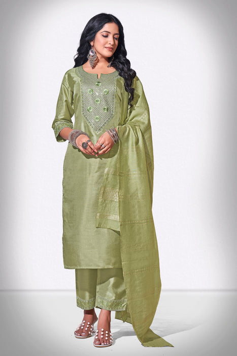 CHITRA EMBROIDERY KURTA SET