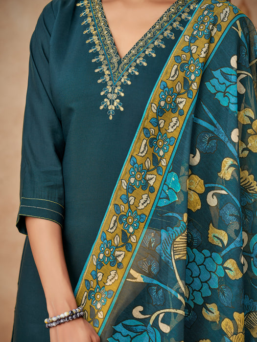 RAMA EMBROIDERY KURTA SET